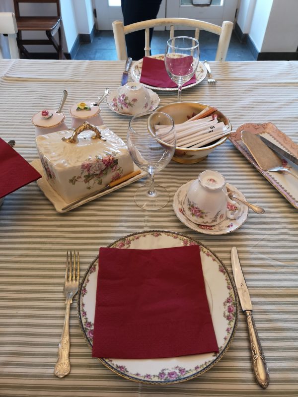 La tavola per la colazione